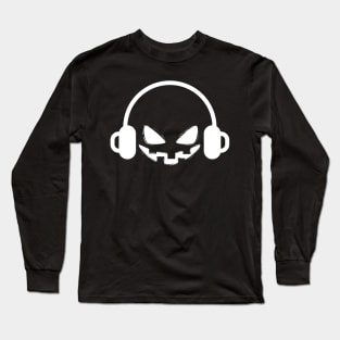 Music Monster Halloween creepy design Long Sleeve T-Shirt